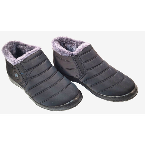 GO Women's YAEE Satin Closed Toe Black Ankle Boots / Booties Size 8.5 (EUR 40) - Picture 2 of 10